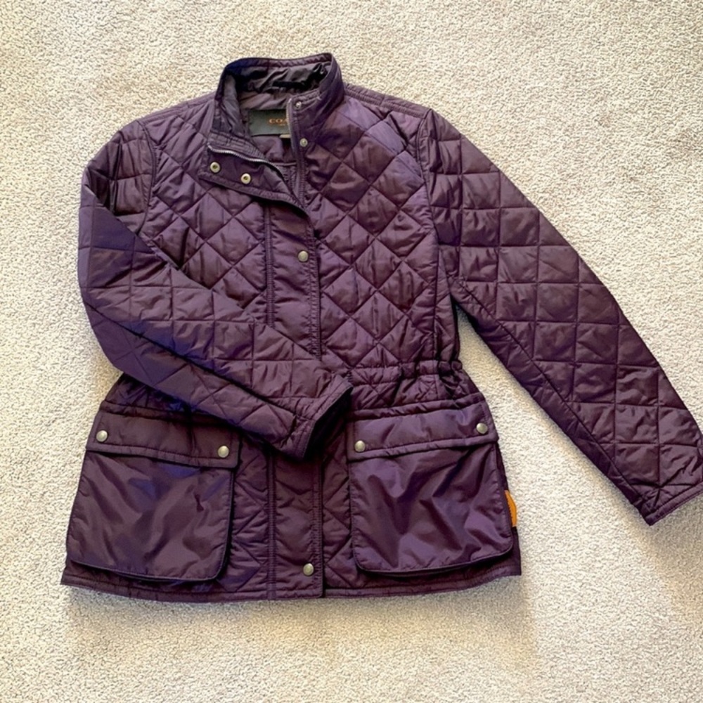 Coach Jacket, Warm but light weight. New Never Worn.